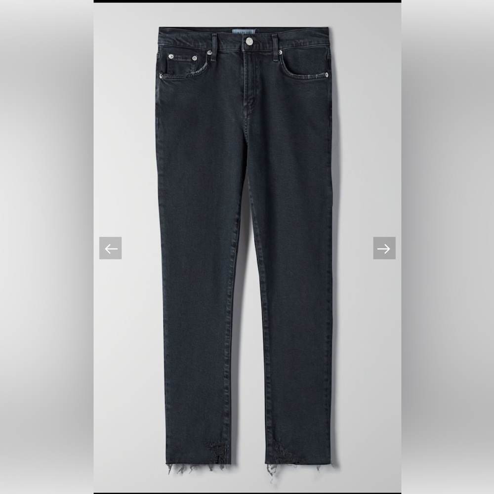Agolde Toni Mid Rise Jeans— Feral Wash, Size 26